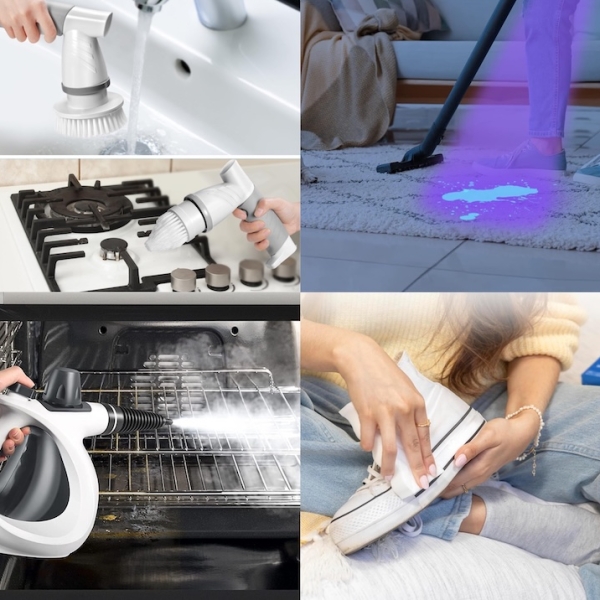 List of the best cleaning hacks for busy moms. Cleaning your house with ease with these amazing cleaning tools.