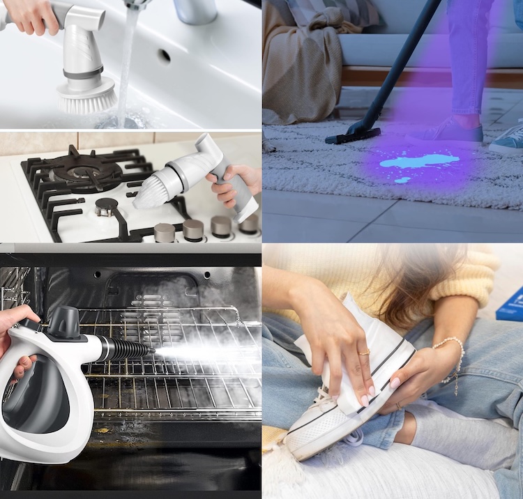 List of the best cleaning hacks for busy moms. Cleaning your house with ease with these amazing cleaning tools.