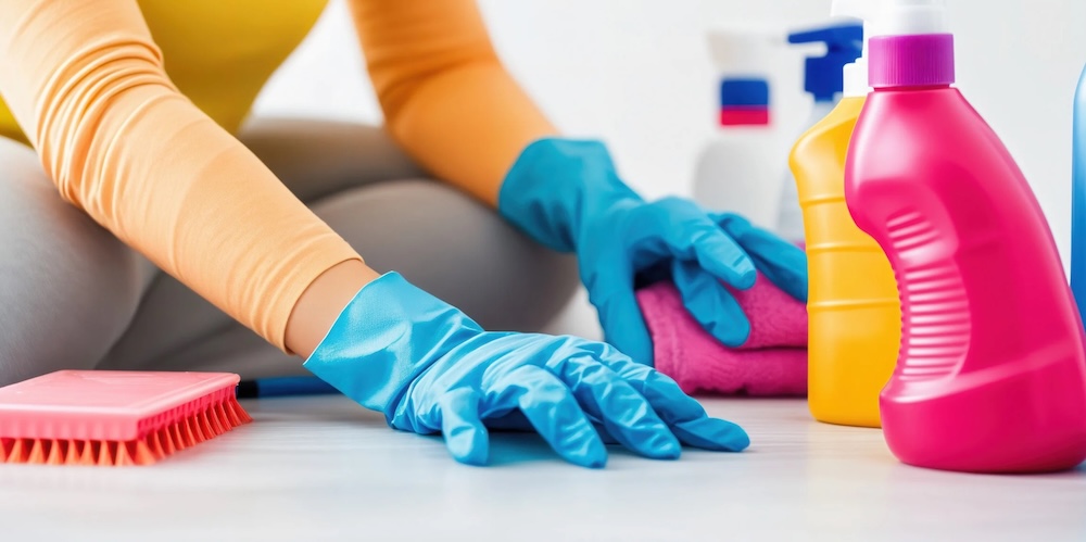 Cleaning tips for busy parents that will actually help keep your house clean.