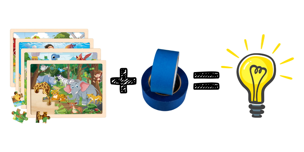 Easiest indoor activity for kids using supplies and materials you already have at home. Easy boredom busting activity.