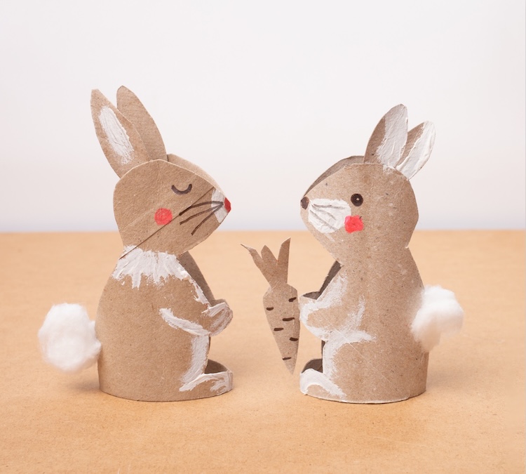 Simple toilet paper roll bunny craft that kids will love! Great for spring classroom crafts, Easter activities, or weekend DIY fun.
