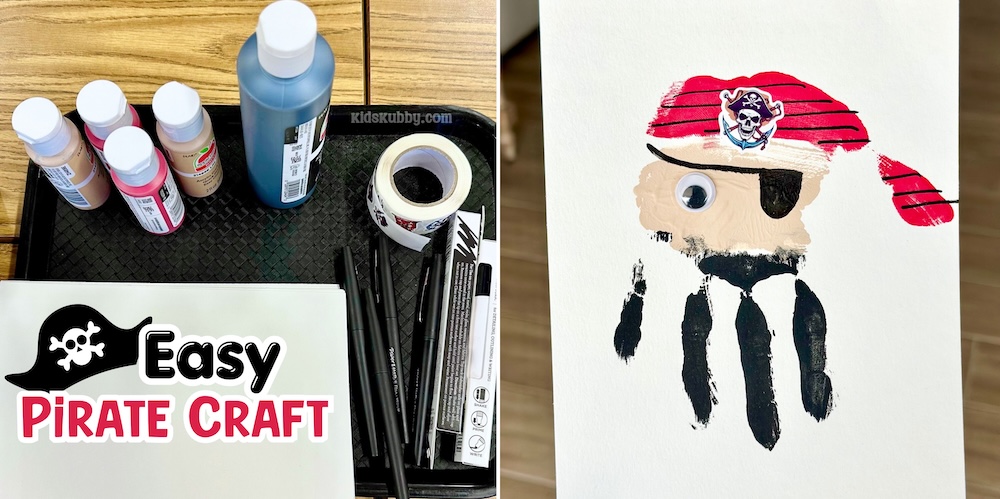 the best pirate craft ever using cheap craft supplies you already have at home.