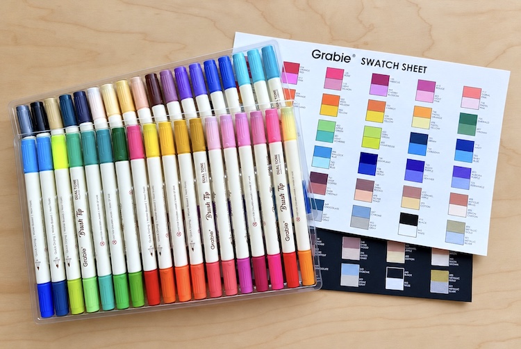 Grabie Acrylic Paint markers set.