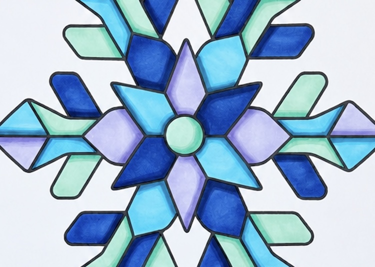How to add shadows with alcohol markers. 
